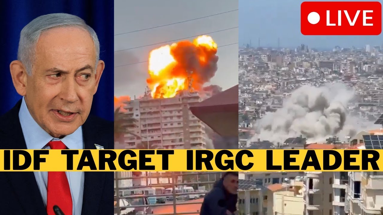 LIVE: Israel Assassination Targets IRGC Leader - Iranian Missiles Launched At Kuwait