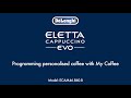 Eletta Evo ECAM 46.860.B | How to personalise your coffee with My Coffee function