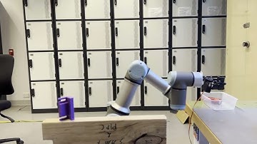 UR3 pick up object (YOLOV5 detect)