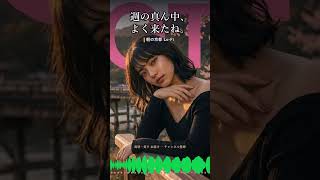 週の真ん中、よく来たね。|朝の京都Lo-Fi #shorts
