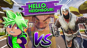 CHIPMUNK vs MAD VIKING | Hello Neighbor Mod
