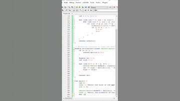 C++ Program to Calculate Determinant of NxN Matrix using Recursion | #ASMR #Coding