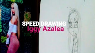 Speed Drawing - Iggy Azalea