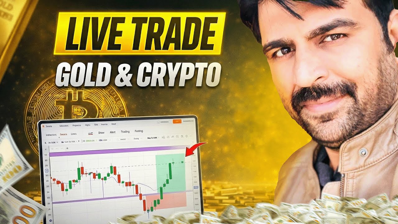 Crypto Trading with Trend Sniper on Live Charts || Most Accurate strategy for Traders