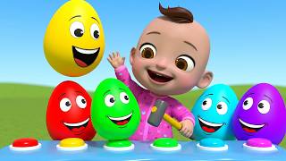 Colorful Surprise Eggs Game | Fun Video For Children | Tiny Toons Kids TV screenshot 1