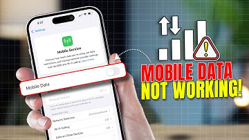How to Fix Mobile Data Not Working on iPhone After Recent Update