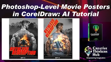 Create Photoshop-Level Movie Posters | CorelDraw tutorials | Creative Thinkers Hub | Huzefa Tapia