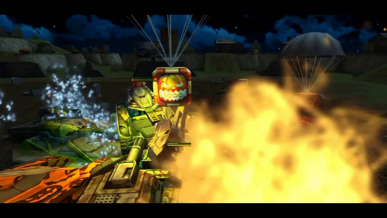 Tanki Online   TOP 10 Halloween Goldbox Fails