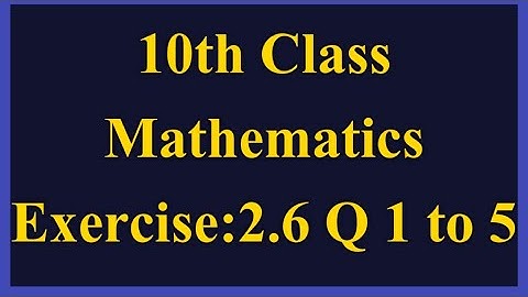 10th Class Maths | Chapter 2 | Exercise:2.6 |Synthetic Division | Easy way | US TECH