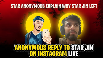 Star anonymous reply to Star Jin on insta Live | Star anonymous insta live | Star anonymous