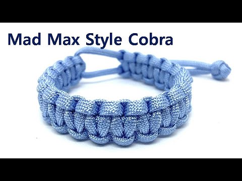 요청) 파라코드 매듭 팔찌 만들기 &rsquo;Cobra&rsquo;  How to make a Mad Max Style Cobra Paraocrd Brecelet.