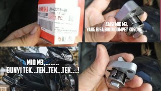 mio 125/m3 bunyi tek...tek..tek..tek..!