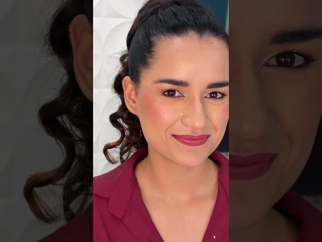 Penteado e maquiagem