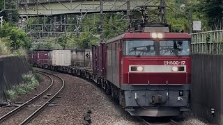 4089レ仙貨A119仕業EH500-17号機+コキ24両