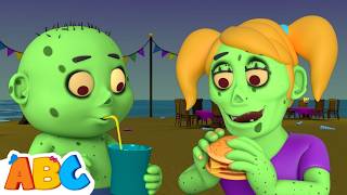 hungry zombies spooky feast zombie food party halloween