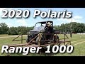 2020 Polaris Ranger 1000 test ride at Polaris HQ!