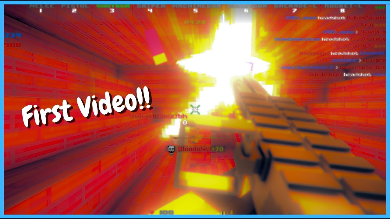 My First Video!! | Pixel Warfare Gameplay