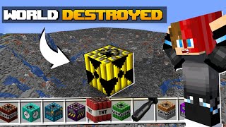 THIS IS THE MOST DANGEROUS DYNAMITE TNT IN MINECRAFT!