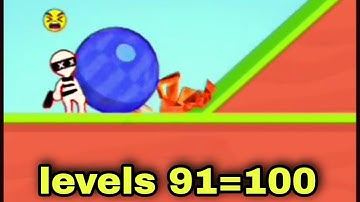 Draw Hero game play// level 91=100//Draw hero 3D levels gameplay Android &ios