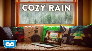 Heavy Rain Sounds Looking Out Window - Ambient White Noise Rain Sounds