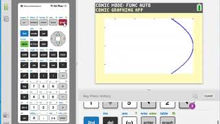 TI-84 CE Tutorial Conics - Parabolas