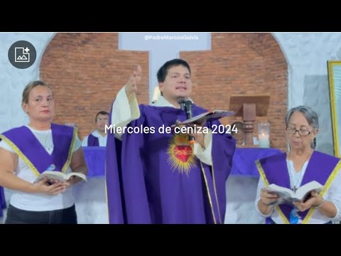 la Santa misa con el padre Marcos Galvis Miércoles 14 febrero 2024 ...