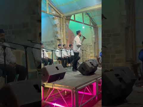 حفل مدائح نبوية في المسجد العمري الكبير بمدينة غزة احتفاء بقدوم شهر رمضان المبارك