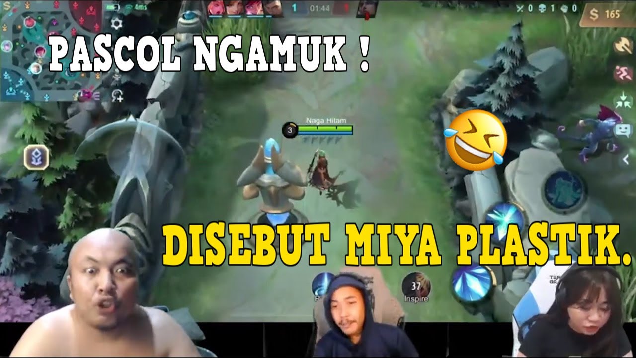 Pascol Botak Miya Plastik Panah Pake Sedotan 🤣