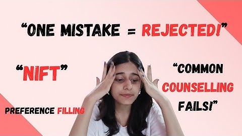 “NIFT Counselling 2025 – My Experience +Step-by-Step Guide! , Campus , Department Guide 🎓✨”