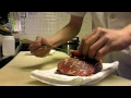 牛肉の肩ローススライスで巻き方