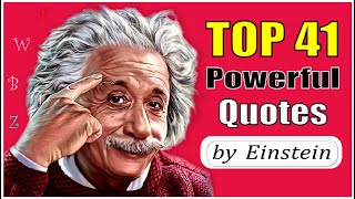 41 Albert Einstein Motivational Quotes ||  Albert Einstein quotes about life || Iron Wisdom Vedios Wealth