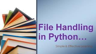How to Handle files in Python || File Handling in Python || Python File Handling || File Handling