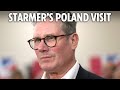 LIVE: PM Sir Keir Starmer in Poland for security pact talks over Putin aggression