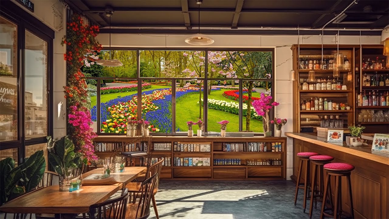 Cozy Coffee Shop Bookstore Ambience Piano Jazz Music for Relaxing