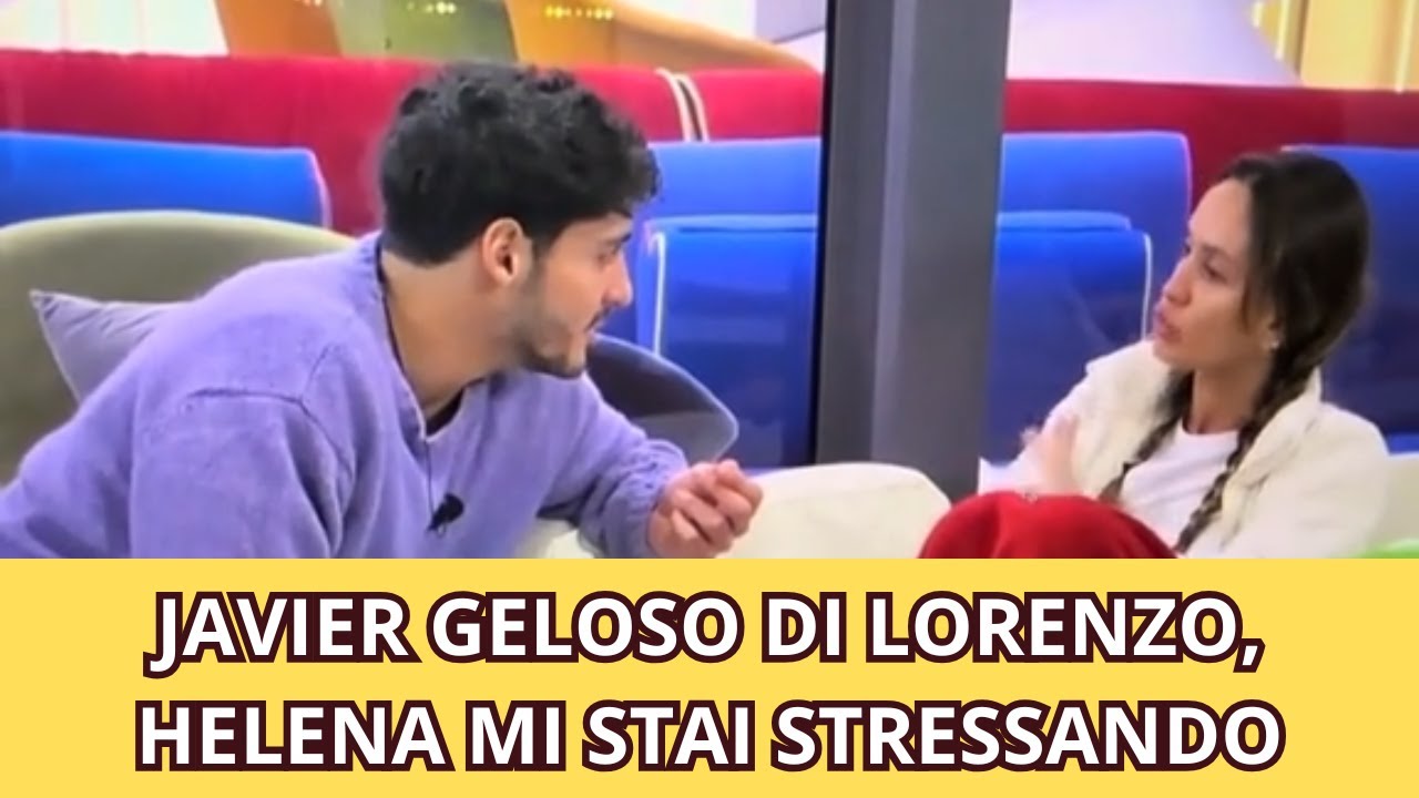 JAVIER GELOSO DI LORENZO, HELENA MI STAI STRESSANDO