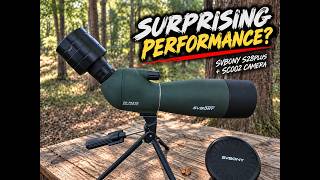 SVBONY S28 Plus Spotting Scope + SC002 Camera = Surprised