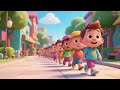 Line Up & Walk Song 🚶♂️🚶♀️🎶 | Kids Routine Song | Fun Classroom Movement Music