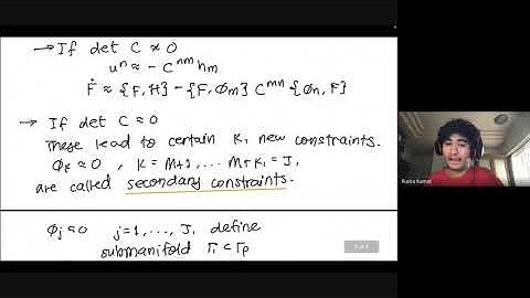 CFRCE Lecture: Introduction to Constrained Dynamics 2