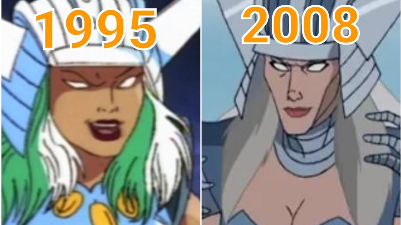 Эволюция «Спирали» в мультфильмах и видеоиграх (Marvel Comics)