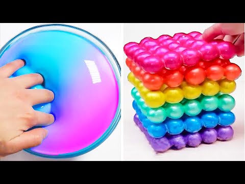 Extremely Relaxing Slime ASMR! Oddly Satisfying Slime Videos... 3143