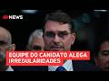 Campanha de Flávio Bolsonaro aciona TSE por áudio em pesquisa
