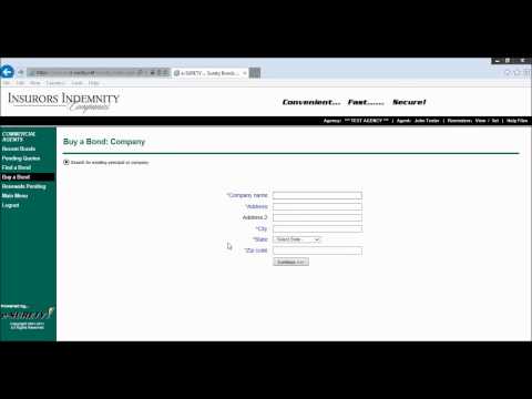 IIC Commercial Bond Online Submission Video