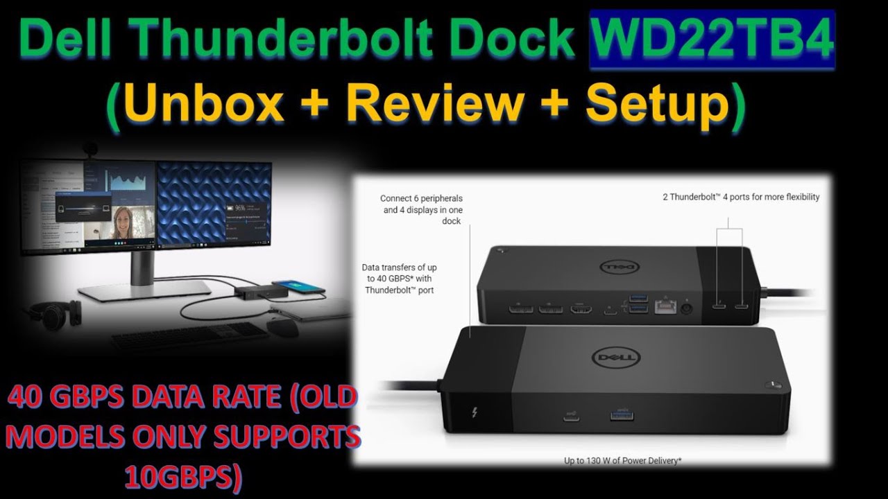 Dell Thunderbolt™ Dock – WD22TB4