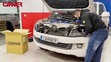 LEDriving® Installation Headlights Black Full Led DRL Dynamic Osram For Volkswagen Amarok #CARNERGR