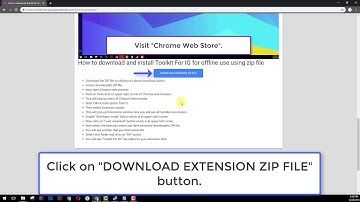How to download and install Toolkit For Instagram for offline use using zip file on Chrome browser
