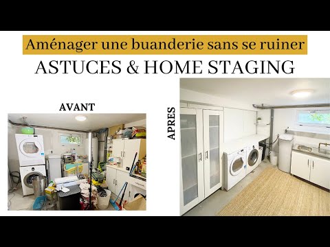 Vidéo: Comment aménager une buanderie efficace