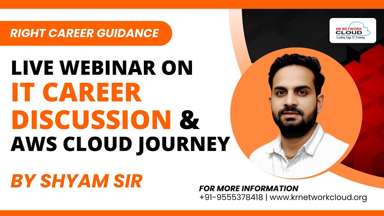 IT Career Discussion and AWS Cloud Journey - Webinar