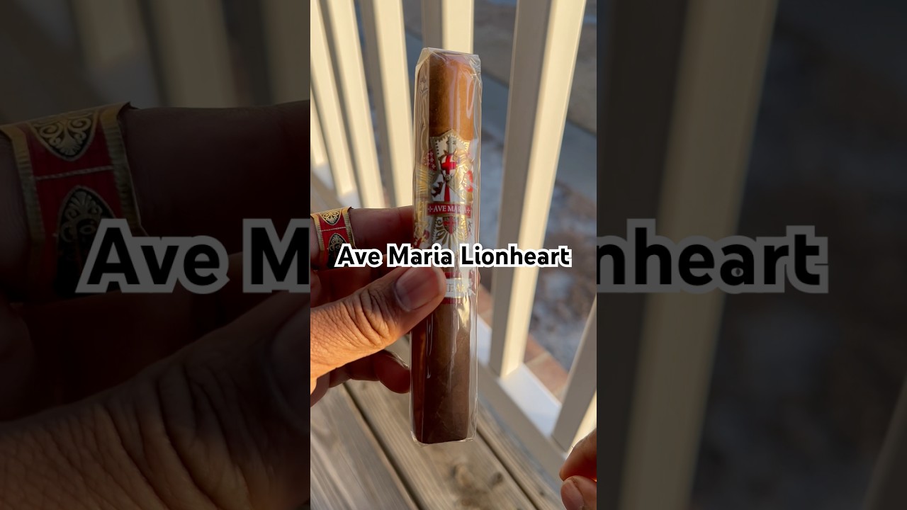 Enjoying an Ave Maria Lionheart 🍂 