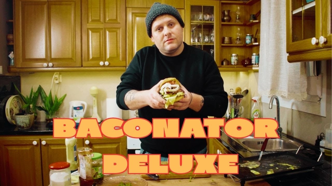 BACONATOR DELUXE!!! ΒΡΩΜΙΚΟ ΚΑΙ ΖΟΥΜΕΡΟ!!