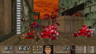 Doom Nostalgia Zero (2024) E4M8: "Thy Kingdom Come" UV Fast Speedrun 1:46 100% Kills 100% Secrets